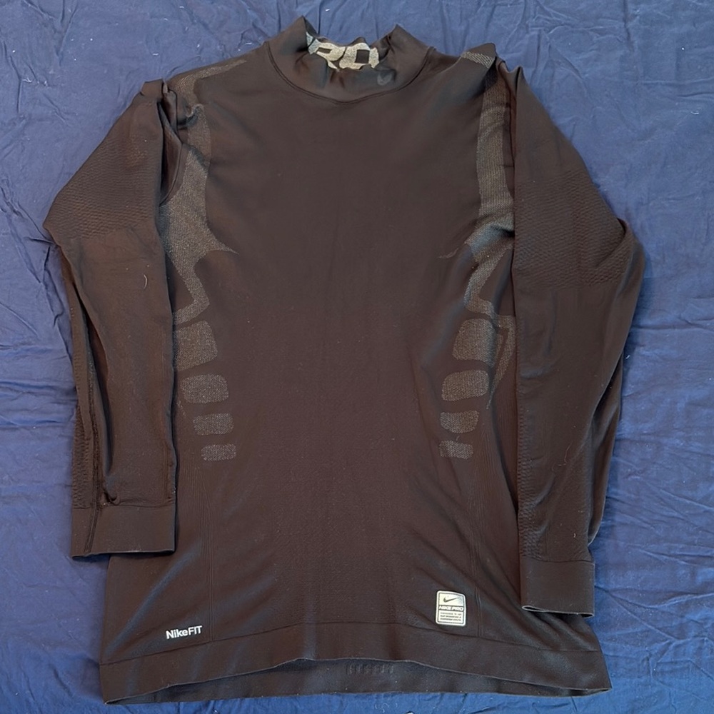 Nike Black Long Sleeve Athletic Top